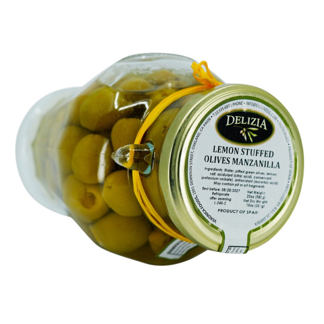 manzanilla olives stuffed with lemon