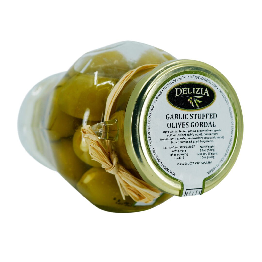 gordal olives stuffed with garlic