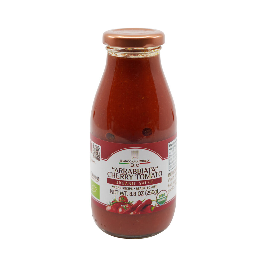 organic arrabbiata cherry tomato sauce – spicy