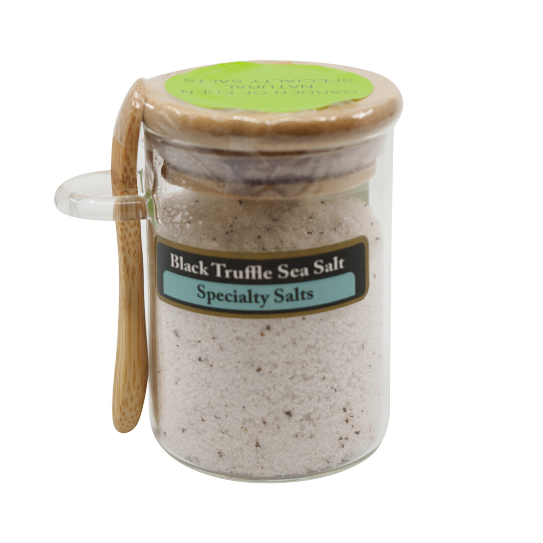 black truffle sea salt