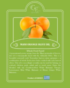 mani orange olive oil