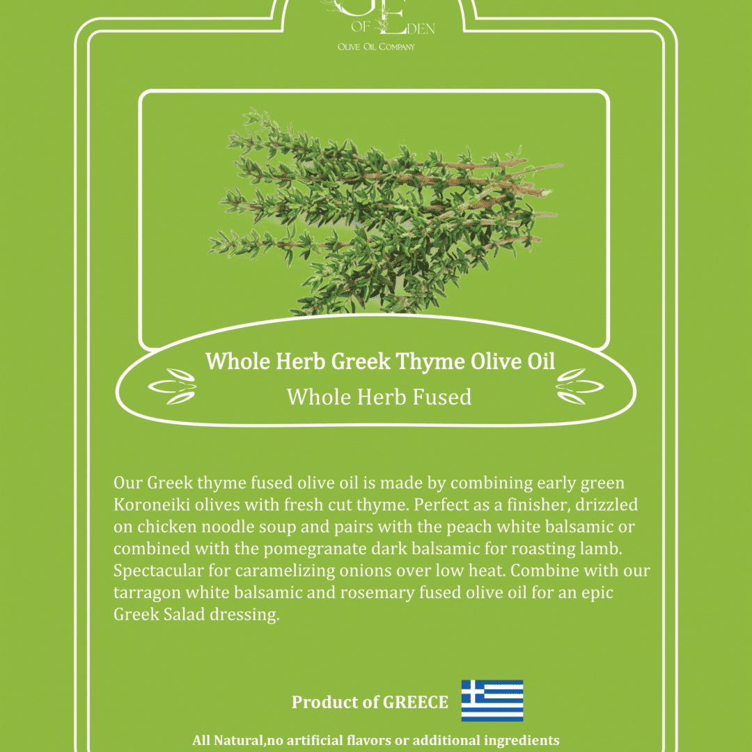 tag thyme olive oil fused 1