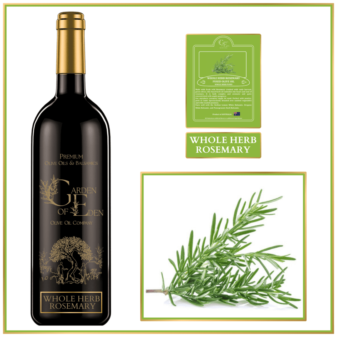 Whole Herb Rosemary Fused Olive Oil