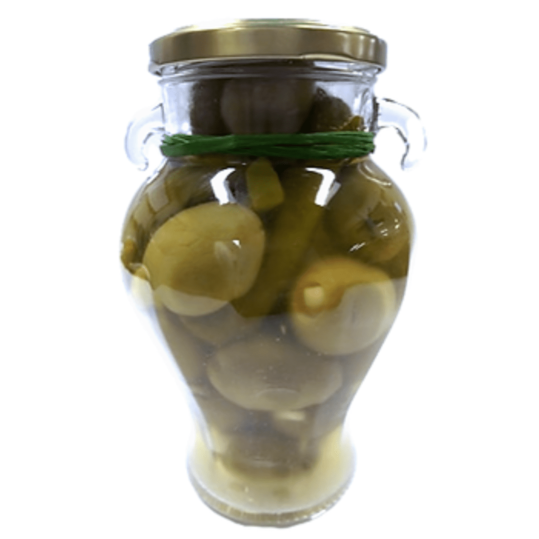 Gordal Olives Stuffed with Garlic & Green Chile