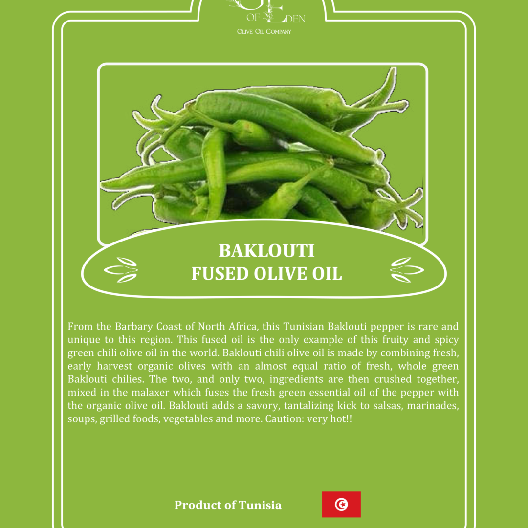 Baklouti Fused Olive Oil,olive oil,fused olive oil,baklouti,tunisia olive oil