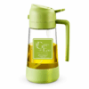 2 in 1 oil sprayer & dispenser with silicone bottom