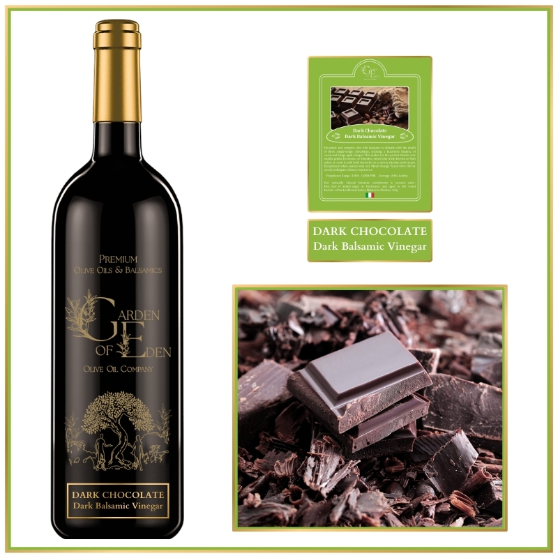 dark chocolate dark balsamic vinegar