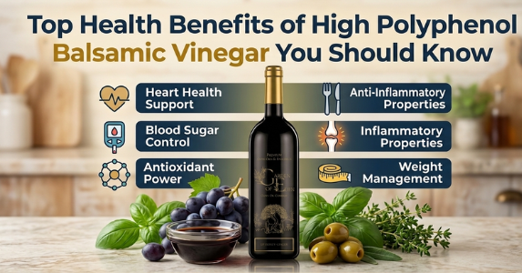 top health benefitsof high polyphenolbalsamic vinegar