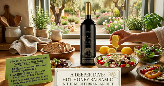 hot honey balsamic in the mediterrianean diet