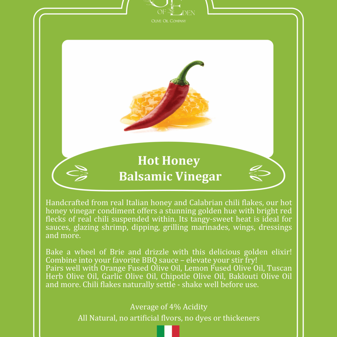 hot honey balsamic vinegar