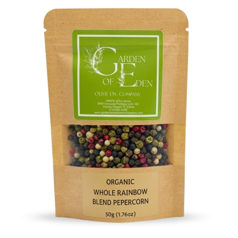 Organic Whole Rainbow Blend Peppercorn