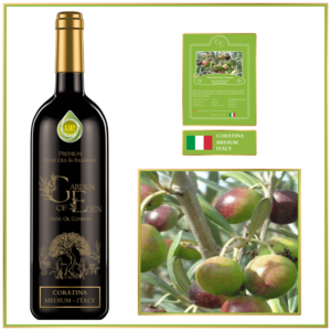 coratina extra virgin olive oil (medium intensity) – italy