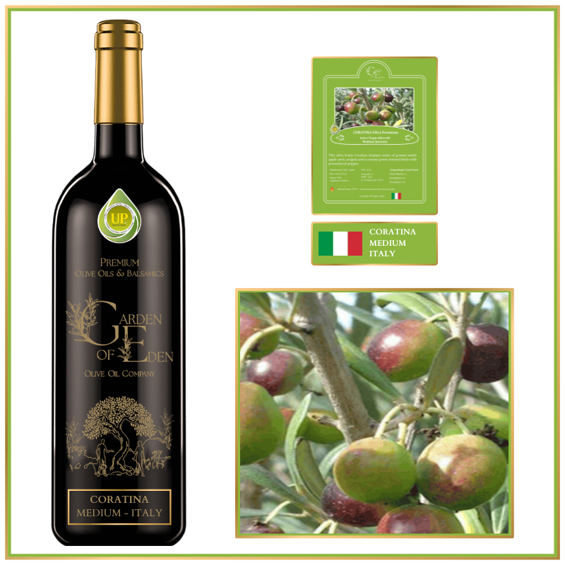 coratina extra virgin olive oil (medium intensity) – italy