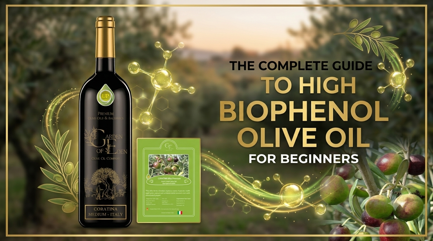 The Complete Guide to High Biophenol Olive Oil for Beginners