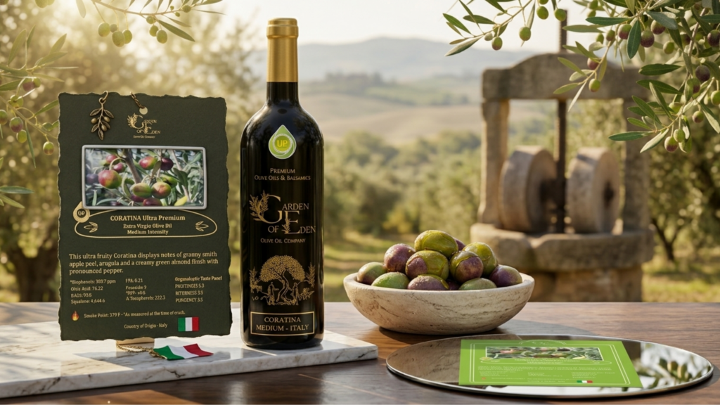 High Polyphenol Extra Virgin Olive Oil