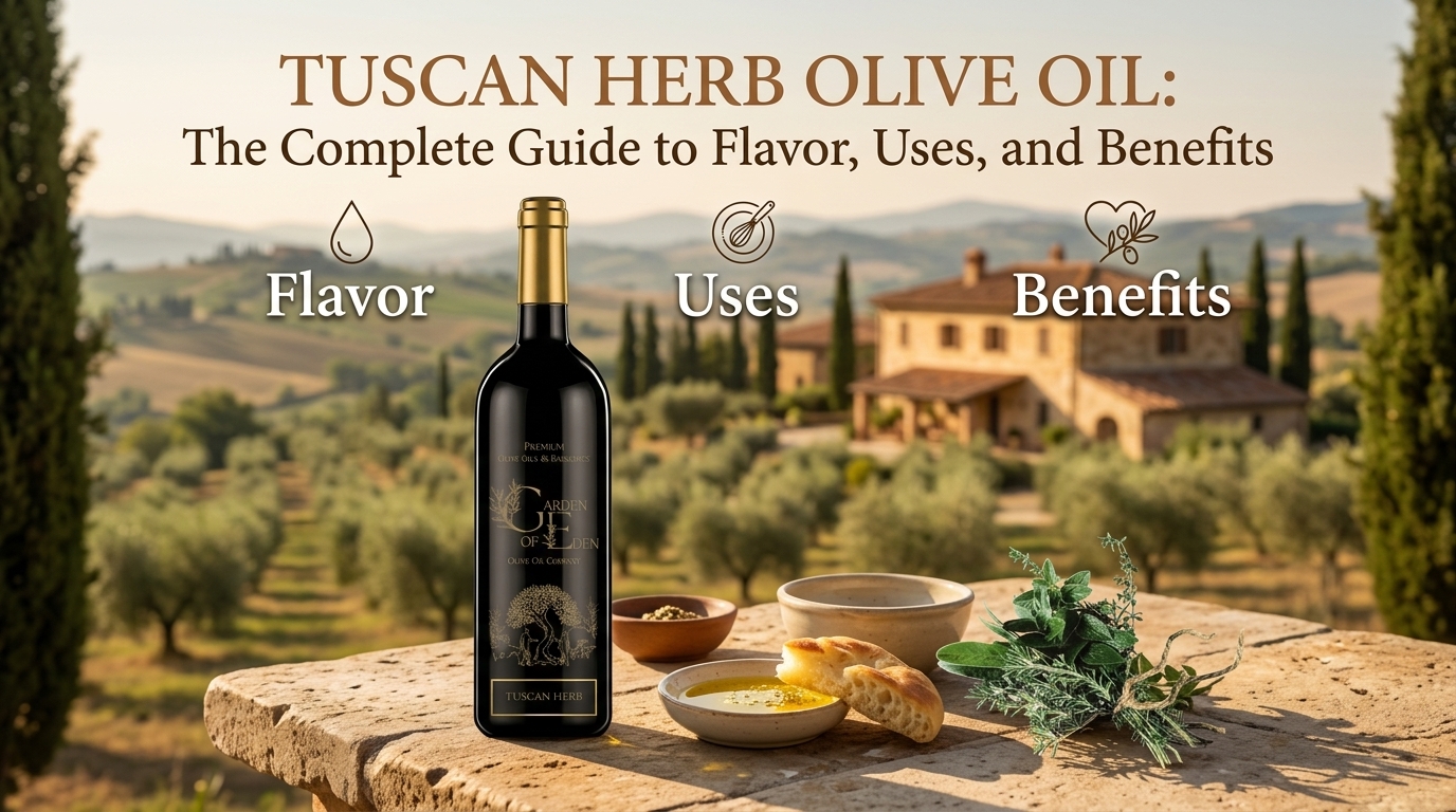 Tuscan Herb Olive Oil: The Complete Guide to Flavor, Uses, and Benefits