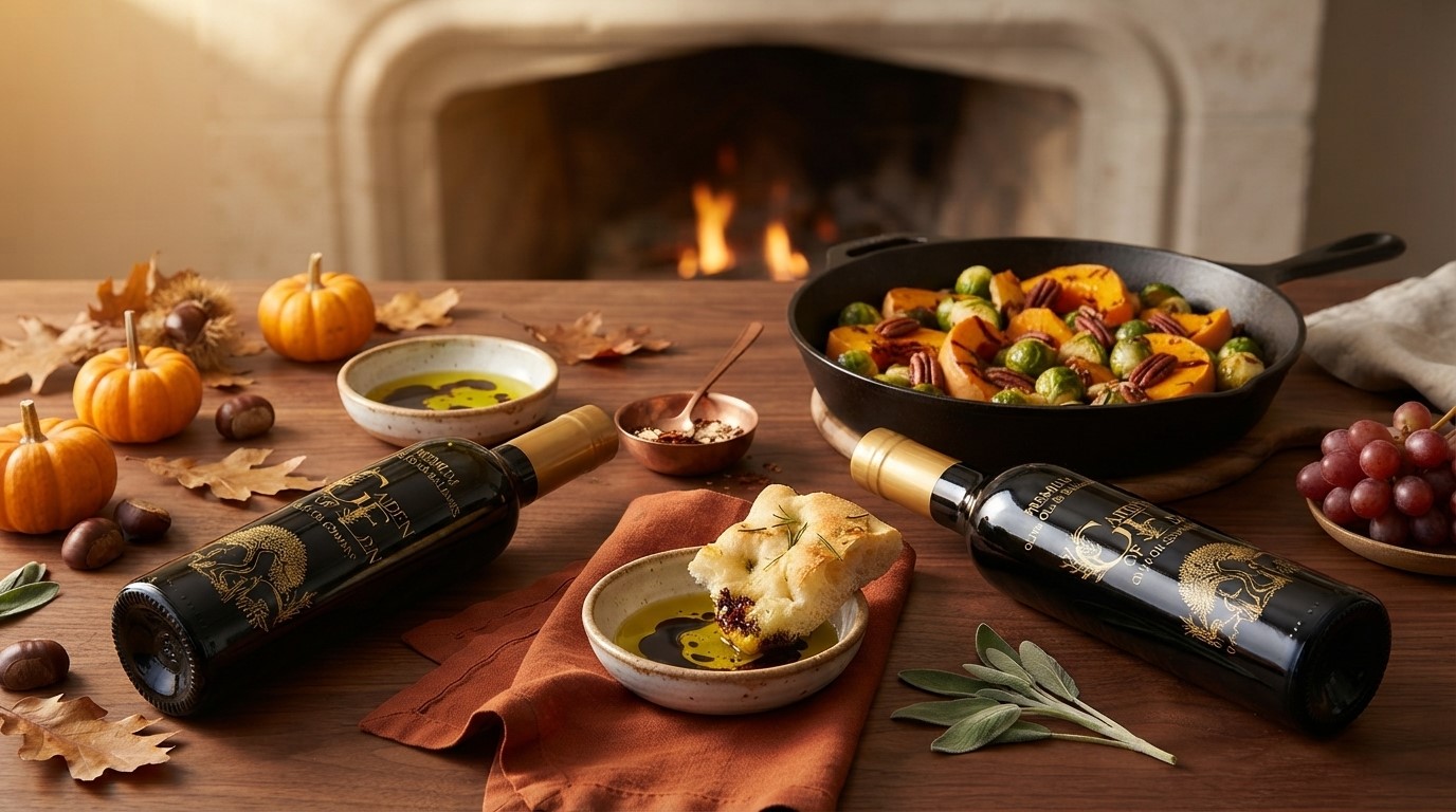 The Best October Olive Oil and Balsamic Pairings for Cozy Fall Cooking